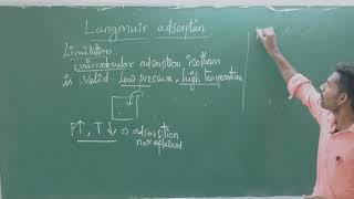 Langmuir adsorption isotherm and its limitations  Isotere amp Isobar  tamil  SANTHOSHCHEMISTRY [upl. by Kassi]