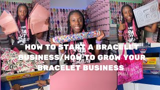 HOW TO START A BRACELET BUSINESSHOW TO GROW YOUR BUSINESS GIVEAWAY WINNERS ANNOUNCED￼ [upl. by Ahsirak357]