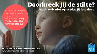 Doorbreek JIJ de stilte Week tegen Kindermishandeling 2021 [upl. by Perpetua254]