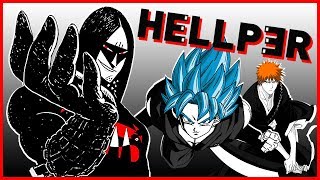 CRITIQUE WEBTOON  HELLPER OU COMMENT FUSIONNER BLEACH ET DRAGON BALL [upl. by Ydner]