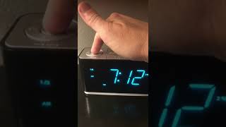 Emerson Radio Emerson SmartSet Alarm Clock Radio with Bluetooth Speaker [upl. by Mutat74]