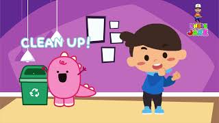 Uncle Jakes Fun Clean Up Song for Kids Sing Along and Tidy Up Together [upl. by Tobi]