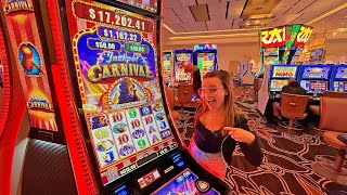 My Wife NEVER Regrets Playing Jackpot Carnival [upl. by Adnilreh259]