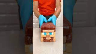 Transforming Steve Minecraft into Epic Candy The Ultimate Gamer Snack Recipe [upl. by Affer]