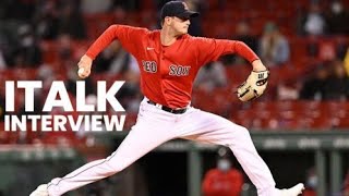 Interview with RED SOX RELIEVER Garrett Whitlock [upl. by Chuch710]