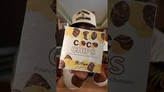 CHOCOLATE COVERED POTATO CHIPS made me ACT UP Malley’s Chocolate foodreview cleveland snacks [upl. by Lassiter]