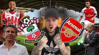 Southampton v Arsenal  Lets Break The Curse Of St Marys  Matchday Preview [upl. by Assilym811]