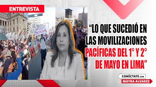 🔴quotLO QUE SUCEDIÓ EN LAS MOVILIZACIONES PACÍFICAS DEL 1° Y 2° DE MAYO EN LIMAquot [upl. by Ahsienel589]