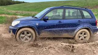 RAV4 gen2 off road Salisbury plain pt1 [upl. by Lynnworth506]