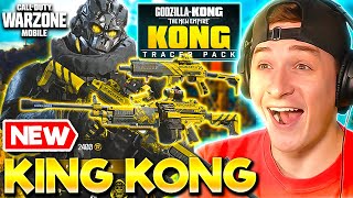 NEW KING KONG SKINS IN WARZONE MOBILE 🦍 [upl. by Einoj179]