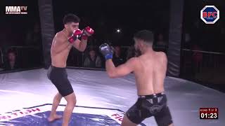 BFC4 Bout 13 Zanyar Kamaran Vs Joe Ellias [upl. by Ardnikal]