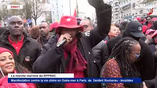 Partie 25 EN DIRECT DE PARIS AVEC LA MOBILISATION SUR LA VIE CHERE [upl. by Siriso190]