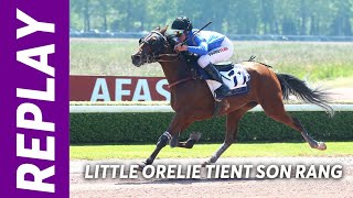 Little Orélie tient son rang dans le Prix Pierre Gamare  Étrier 3 ans Q5 Gr2 [upl. by Claudine679]