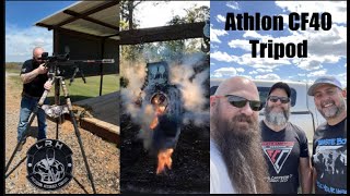 Equipment reviews Athlon CF40 carbon fiber tripod [upl. by Der]