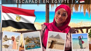 VLOG EGYPTE  HURGHADA  CAIRE PYRAMIDE BON PLAN ET ADRESSES ❤️🇪🇬😍 [upl. by Nnairret]