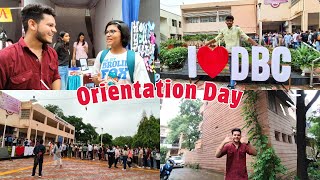 ORIENTATION DAY 202425 🔥 ft Deshbandhu College 🎓📍 [upl. by Buseck]