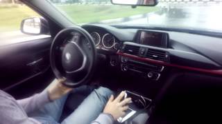 bmw f30 320i drift inside [upl. by Ardnuassak96]