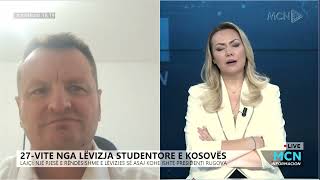 27 vjet nga Lëvizja Studentore e Kosovës Lajçi Albin Kurti ndër organizatorët e protestave [upl. by Yhtamit]