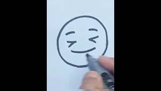 Draw Easy Laughing Emoji Drawingviral inshort cute easy drawing emoji laughingHaaMeem 4sci [upl. by Kari676]