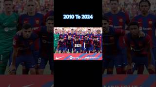 Plantilla Del Barcelona 20102024shortsvideo youtubeshorts shortsvideo foryou [upl. by Anneis418]