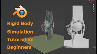 Rigid Body tutorial for beginners in Blender [upl. by Murphy211]