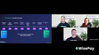 ConnectWise CPQ and PSA Quote to Cash Downpayment Automation with WisePay [upl. by Aggri]