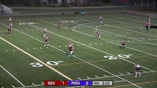 Pioneer Varsity Field Hockey vs Dexter 9424 [upl. by Bradshaw]