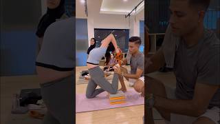 Backbend Yoga With Yoga Basist yogabasist love yogaabs dancefitness yogapras [upl. by Aneelahs466]