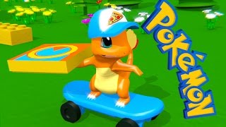 LEGO POKEMON  PIZZA DELIVERY [upl. by Drareg]