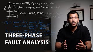 Power System Fault Analysis by Hand  Example Using the Symmetrical Components Technique [upl. by Karwan]