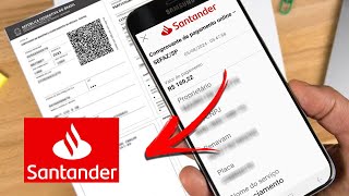 COMO PAGAR O LICENCIAMENTO PELO APP DO SANTANDER COMO PAGAR TAXA DETRAN DO CRLV [upl. by Heshum]