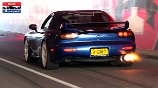 Mazda RX7 Compilation 2019  Turbo Rotary Sounds [upl. by Eniretak92]