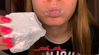 📹 DRY CRUNCH ASMR MUKBANG → MelovayaBelaya [upl. by Anelis]