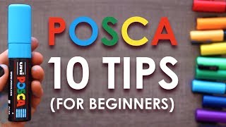 10 Posca Pen Tips for Beginners [upl. by Ahserak899]