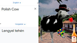 Polish Cow in different languages meme Part 3 [upl. by Anitsrik]