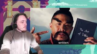 Eastern Philosophers vs Western Philosophers Epic Rap Battles of History Reaction [upl. by Eenal]