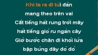 Doan Lu Nhac Karaoke  Khánh Ly  CaoCuongPro [upl. by Nylzzaj]