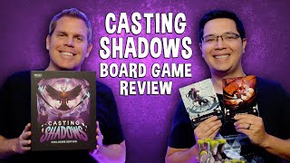 Review of Casting Shadows  Player Elimination Board Game from Unstable Games [upl. by Meer]