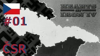 Hearts of Iron 4  ČSR 01  Agresivní ze startu [upl. by Aidroc311]