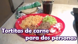 Tortitas de carne para dos personas [upl. by Delp117]