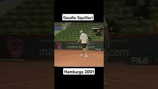 Increíble Drop del Gato Gaudio vs Squillari  talento puro tennis atp tenis legion backhand [upl. by Naed]