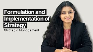 Formulation and Implementation of Strategy  OMSM  Palak Sharma [upl. by Canotas]