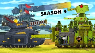 All episodes of Steel monsters – Season 4 – Cartoons about tanks [upl. by Eiramrefinnej605]