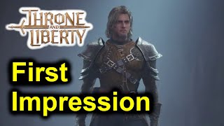 Throne and Liberty  First Impression On Launch [upl. by Eisiam]