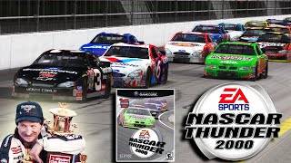 PLAYING NASCAR THUNDER 2000 [upl. by Animehliw]