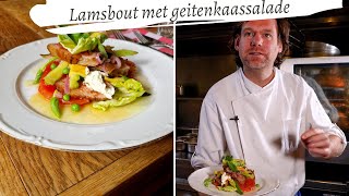 Koken met Rik de Jonge Lamsbout met geitenkaassalade [upl. by Jilly]