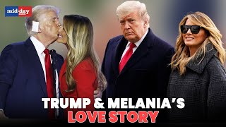 US Elections 2024 How US President Donald Trump fell in love with First Lady Melania Trump [upl. by Llegna]