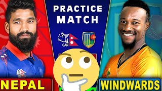 Nepal vs Windwards T20 Cricket  Nepal Cricket News [upl. by Crandale]