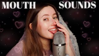 ASMR 👄 ALLL THE Mouth Sounds Ear Eating Kisses amp Om Nom [upl. by Mccallum145]