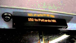 152 to Pollards Hill [upl. by Aietal659]